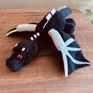 Minecraft Ender Dragon plush toy. 